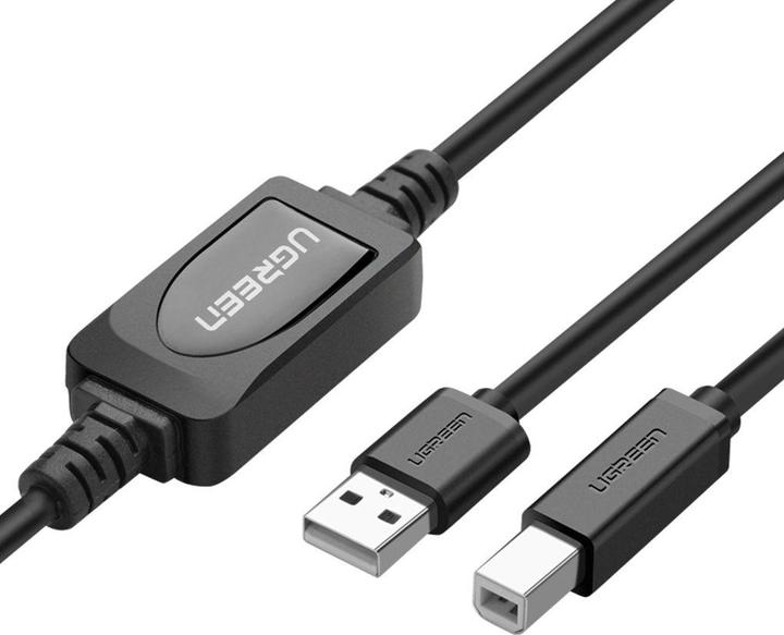 Actual product image Ugreen US122 kabelis USB 2.0 AB 15m (15 m, USB 2.0)