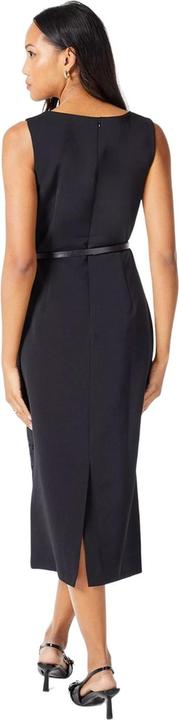 Actual product image Principles Womens/Ladies Laser Cut Ponte Belted Midi Dress (40 D)