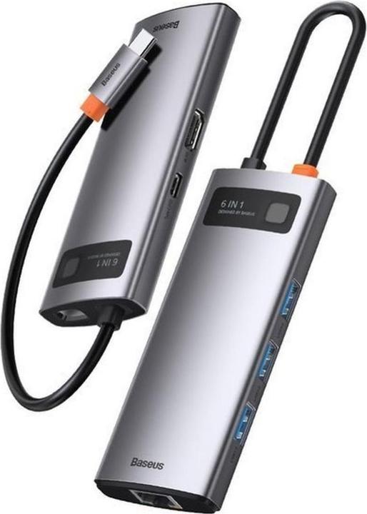 Produktbild Baseus Metal Gleam (USB-C, 6 Ports)
