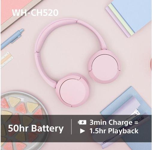 Actual product image Sony WH-CH520 (No noise cancelling, 50 h, Wireless)