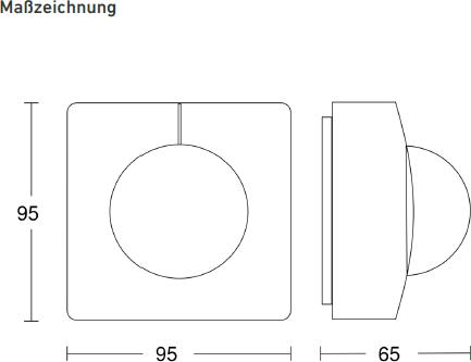 Produktbild Steinel Infrarotsensor IS 345 MX DALI (15 m)