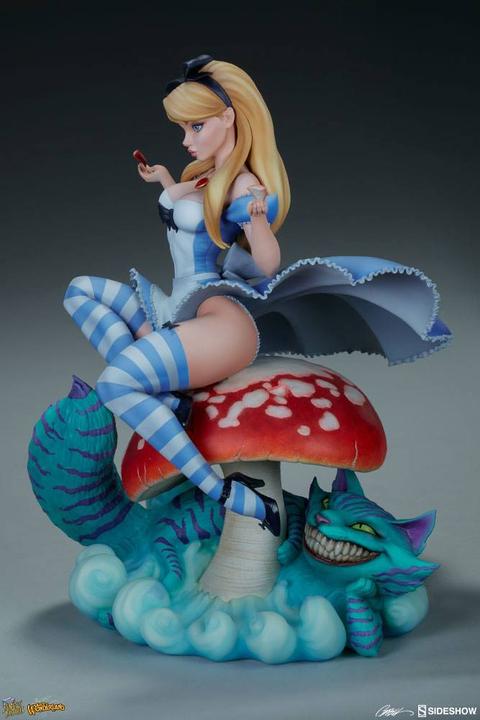 Immagine prodotto Sideshow Statua "Alice nel Paese delle Meraviglie" della Collezione Fairytale Fantasies