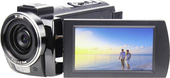 Image du produit Renkforce RF-DV-200 Camcorder 5K 7.6 cm 3 Zoll 8 Megapixel Schwarz