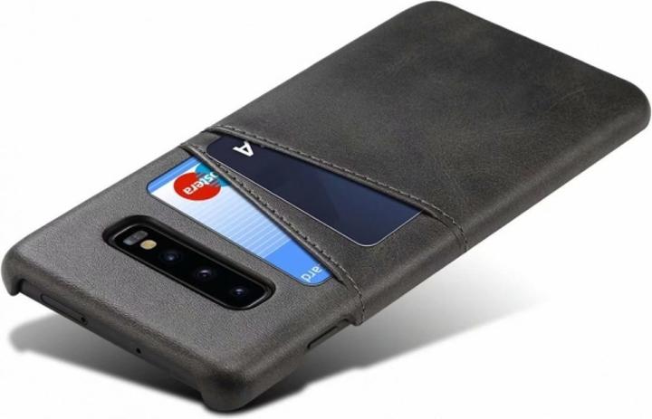 Actual product image Screenguard Samsung Galaxy S6 Edge CardCaddy Leather Backcase with Card Pockets (Samsung Galaxy S6 Edge)