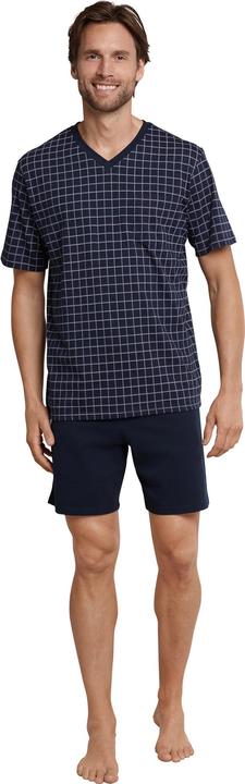Schiesser kurzer Pyjama Shorty Schlafanzug 100% Baumwolle | auch in Übergrössen