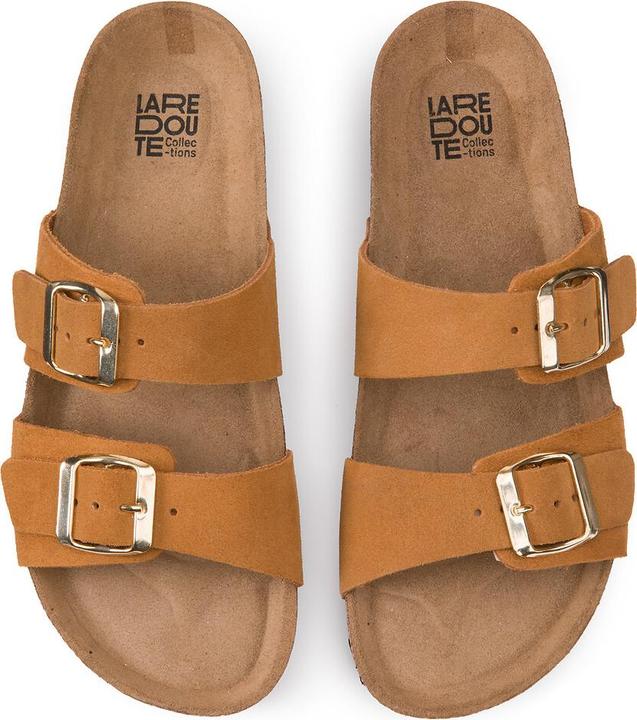 Immagine prodotto La Redoute Collections Mules con 2 cinturini in pelle scamosciata (42)