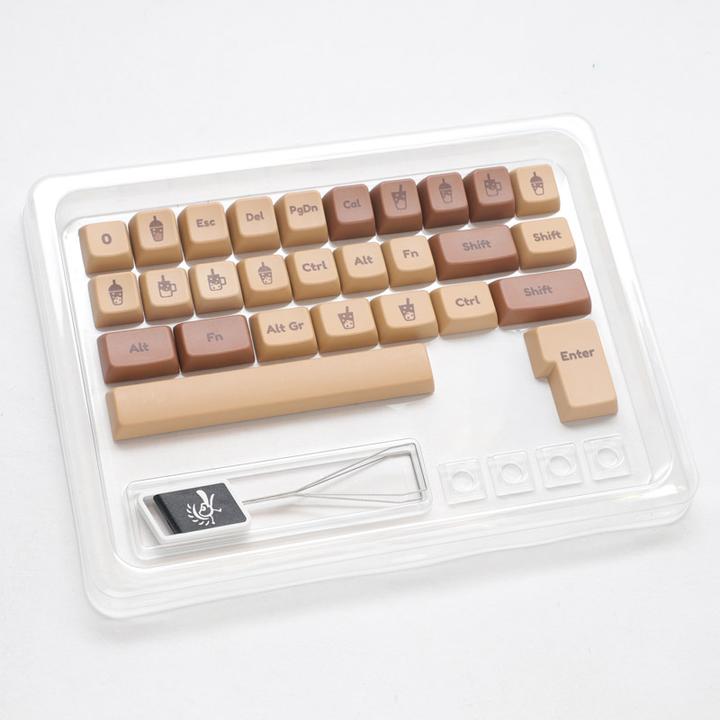 Actual product image Ducky Boba PBT Dye Sublimation Set