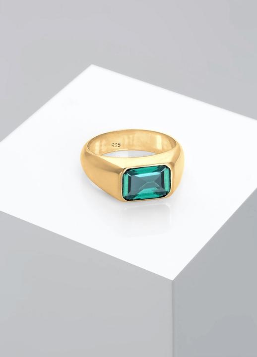 Produktbild Elli Siegelring mit Quartz Edelstein (52, 925 Silber)