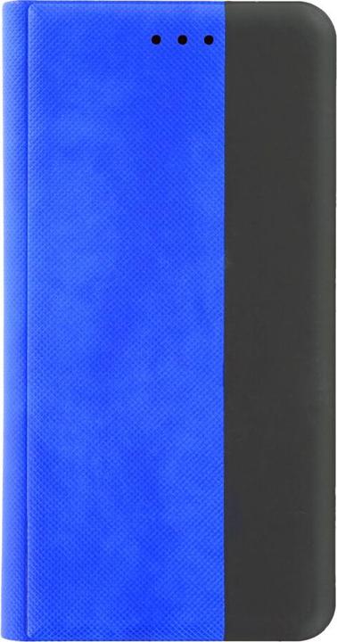 Produktbild prio Book Case Fashion für iPhone XS/X blau-schwarz (Apple iPhone XS, Apple iPhone X)