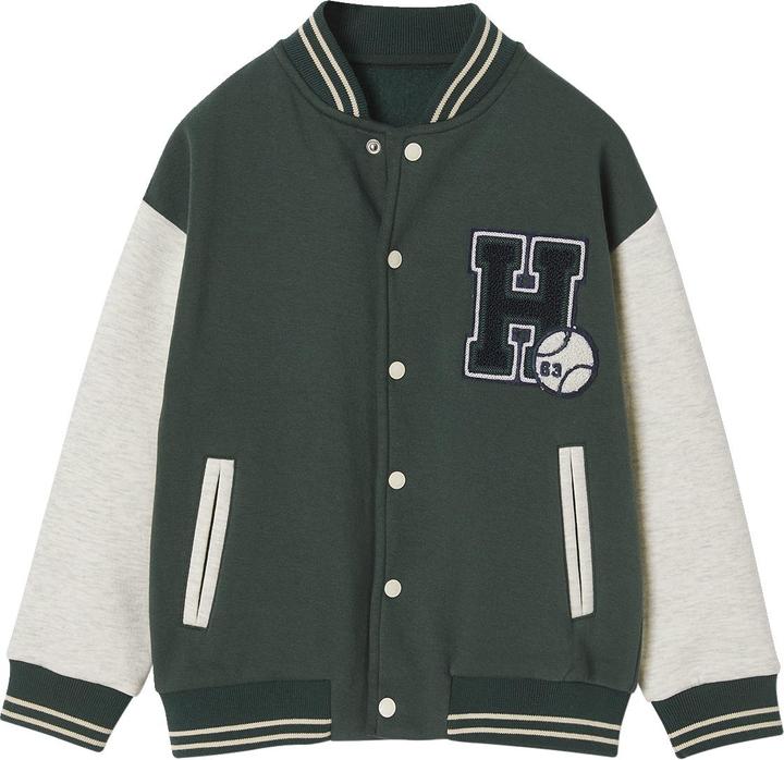 Produktbild Vertbaudet Jungen College-Sweatjacke mit Aufnäher Oeko-Tex (92)