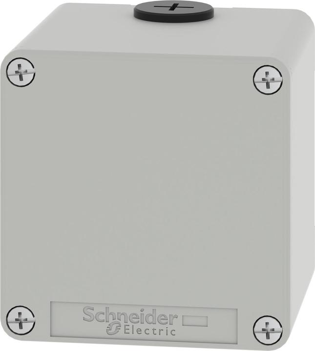 Image du produit Schneider Electric XAPD14 Boîtier vide XAP métal gris sans trou - CSA (Boîtier)