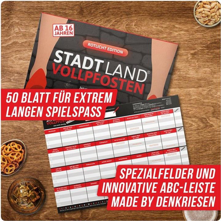 Image du produit Denkriesen Stadt Land Vollpfosten - Maintenant ça devient sale (Allemand)