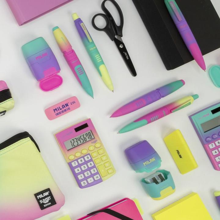 Image du produit et calculatrice 8 Position Pocet (Cellules solaires, Piles)