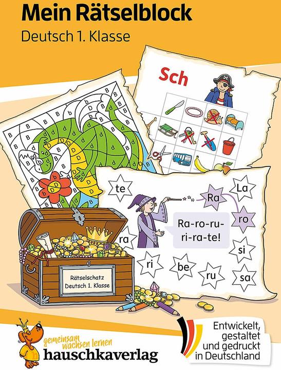 Image du produit Mein Rätselblock Deutsch 1ère classe (Allemand, Walther, Stefanie, 2023)
