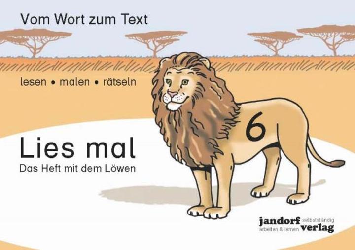 Image du produit Lies mal 6 - Das Heft mit dem Löwen (Allemand, Peter Watchendorf, Jan Debbrecht, 2015)