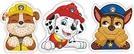 Actual product image Diamond Dotz DOTZIES® Original Diamond Painting Set Paw Patrol with 6 motifs: 3 pictures 15x15cm, 3 stickers /