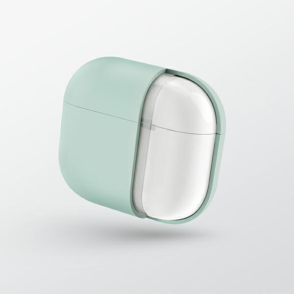 Produktbild Uniq etui Lino AirPods 3 gen. Silicone beżowy/beige (Kopfhörer Tasche)