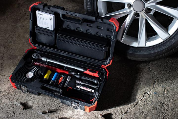 Actual product image Gedore Red red R68903011 Wheel mounting set 11 pieces (1/2", 40 Nm, 200 Nm)