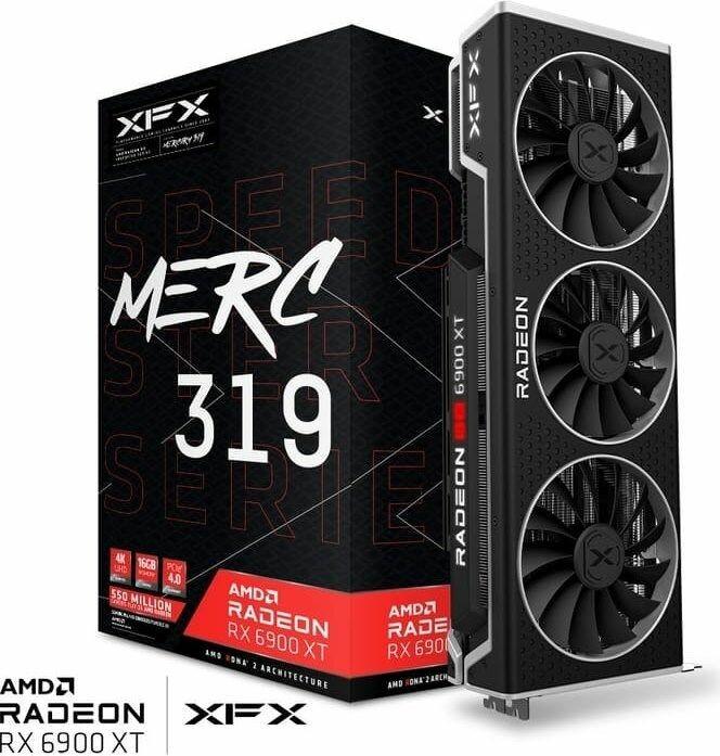 XFX AMD Radeon Speedster Merc 319 RX 6900 XT Black Gaming (16 GB)