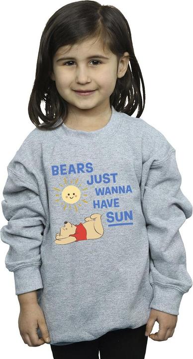 Image du produit Disney - Sweat WINNIE THE POOH BEARS JUST WANNA HAVE SUN - Fille (104)