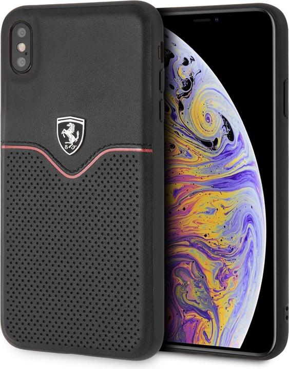Image du produit Ferrari Hard Case FEOVEHCI65BK iPhone Xs Max Noir (Apple iPhone XS Max)