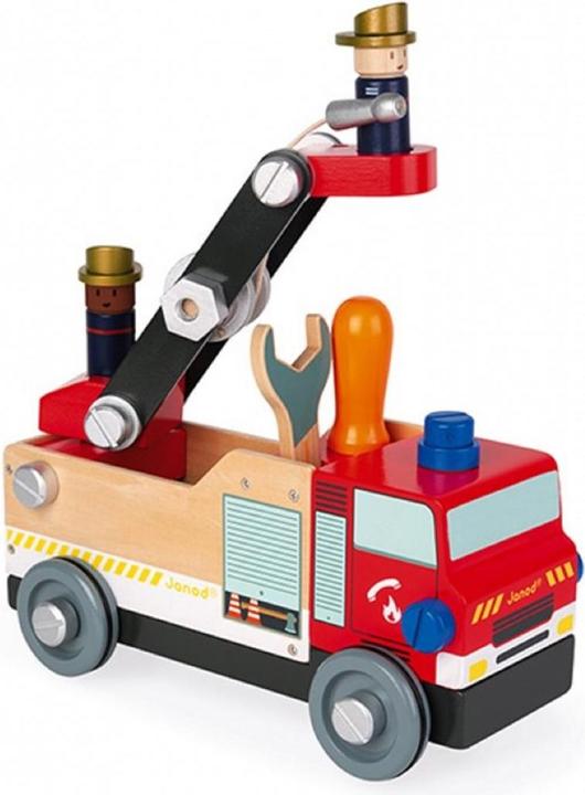 Immagine prodotto Janod Camion dei pompieri Brico'Kids