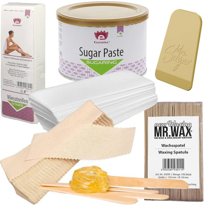 Immagine prodotto Mr. Wax Pasta di zucchero Starter Set M (100 x, 550 g)