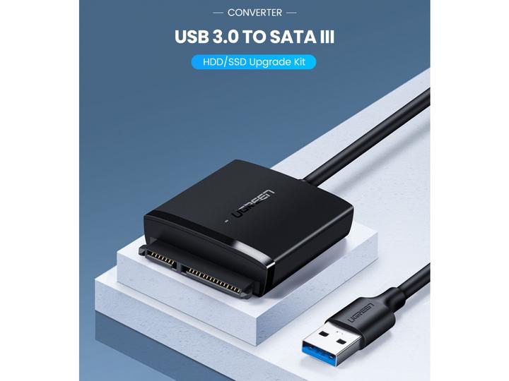 Actual product image Ugreen USB 3.0 to SATA Converter Adapter 2.5" SATA SSD HDD to USB 3.0