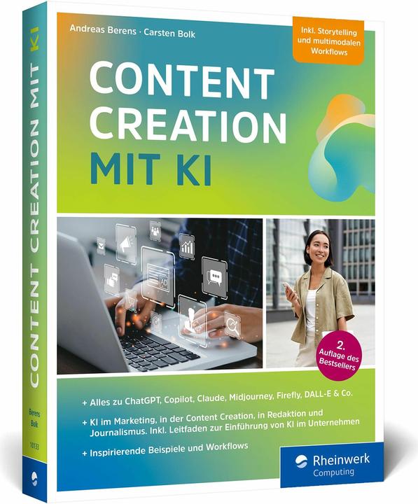 Berens:Content Creation mit KI (German, Carsten Bolk, Andreas Berens, 2024)
