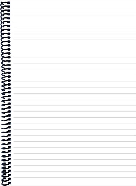 Image du produit Carnet de notes DINA 4 (A4, A5, Quadrillé, Blanc)