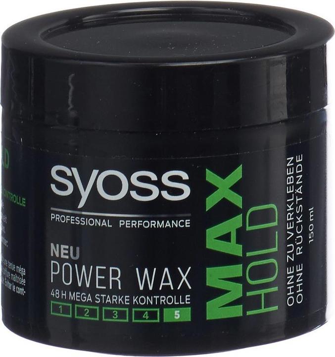 Actual product image Syoss Wax Max Hold (Hair wax, 150 ml)