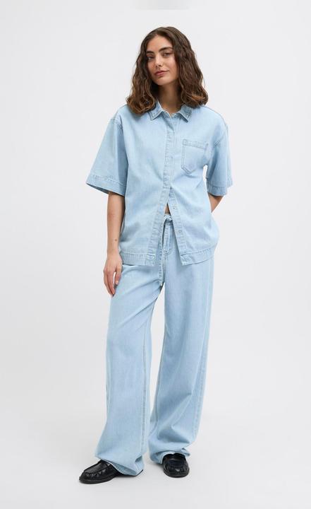 Produktbild JJXX JXSURA WIDE MW LINEN BLEND JEANS DNM Weit geschnitten (W26/L32)