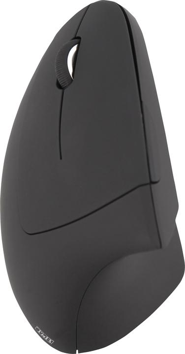 Actual product image T'nB Souris sans fil compatible Ergo verticale pour gaucher (Noir) (Wireless)