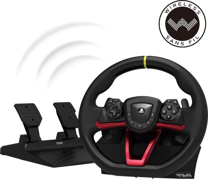Actual product image HORI Wireless Racing Wheel Apex (PS4, PS5, PC)