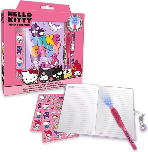 Actual product image Hello Kitty Tagebuchset