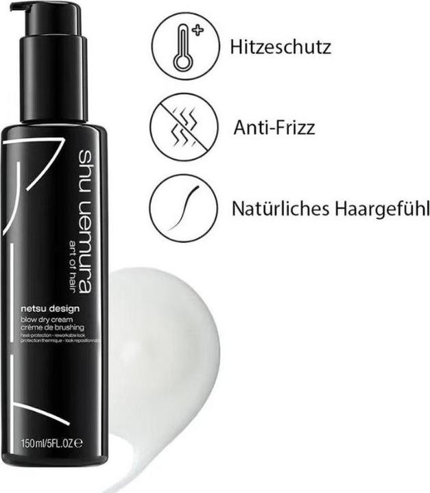 Immagine prodotto Shu Uemura Netsu Design Crema per asciugare i capelli (Crema per capelli, 150 ml)