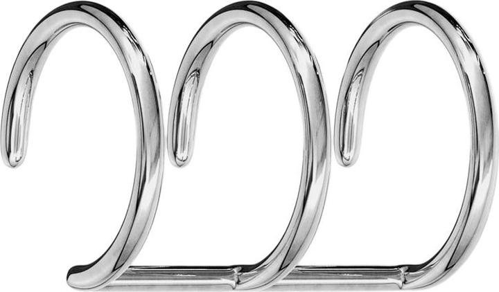 Image du produit Star Piercing Fake Ear Cuff silber mit 3 Ringen (Acier chirurgical 316L avec cristal)