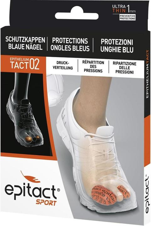 Image du produit Epitact Capuchons de protection pour le sport ongles bleus EpitheliumTact 02, taille S 23 mm (S)