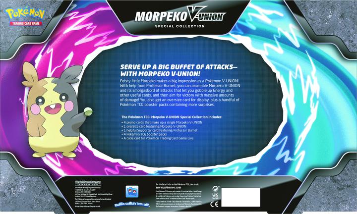 Actual product image Pokémon Pokemon TCG Morpeko V-Union Special Collection (English, Box Set & Collection)