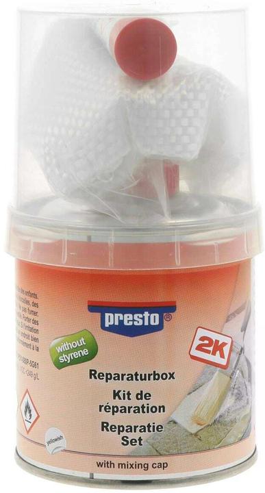 Produktbild Presto Reparaturbox Styrolfrei, Detailfarbe: Weiss, Set: Ja