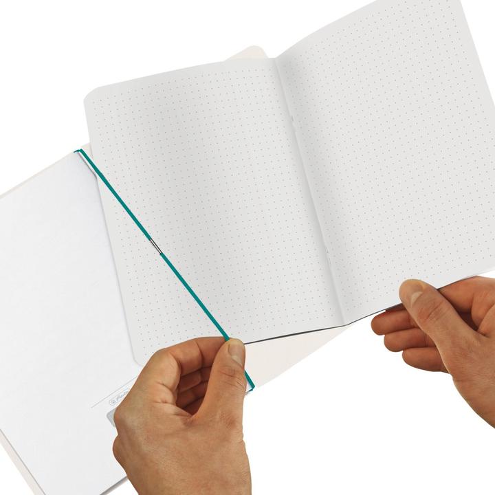 Immagine prodotto Herlitz my.book flex notebook A5 40 fogli bianco (A5, Punteggiato, Copertina morbida)