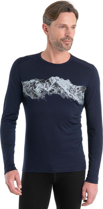 Actual product image Icebreaker 200 Oasis L/S Crewe Remarkables (S)