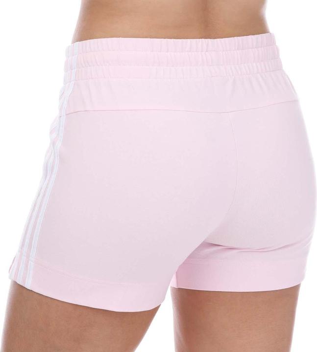 Actual product image adidas Womens/Ladies Essentials Contrast Striped Slim Shorts (L)