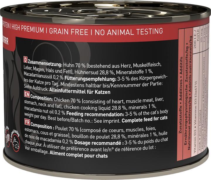 Produktbild Catz Finefood Purrrr No.103 Huhn (Adult, 6 Stk., 220 g)