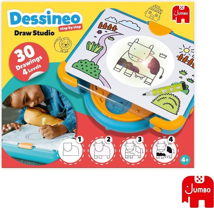 Image du produit Jumbo Dessineo Atelier de dessin (Multilingue)