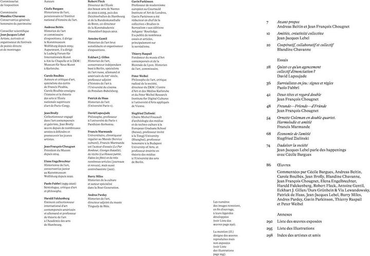 Produktbild Amitié et créativités collectives (Französisch, Peter Weibel, Robert Fleck, Harald Falckenberg, Carole Boulbès, Cécile Bargues, 2022)