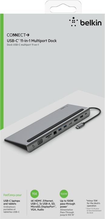 Productafbeelding Belkin Verbind (USB-C, 11 Havens)