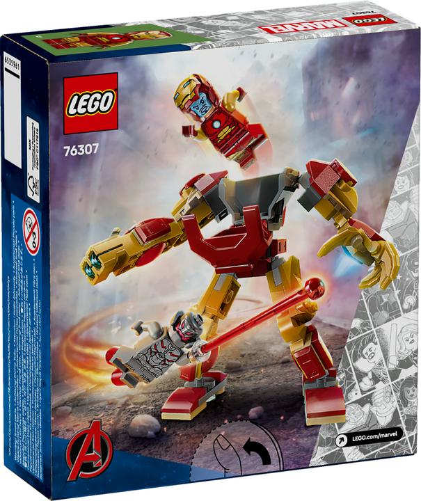 Immagine prodotto LEGO Iron Man Mech vs. Ultron (76307, LEGO Marvel)