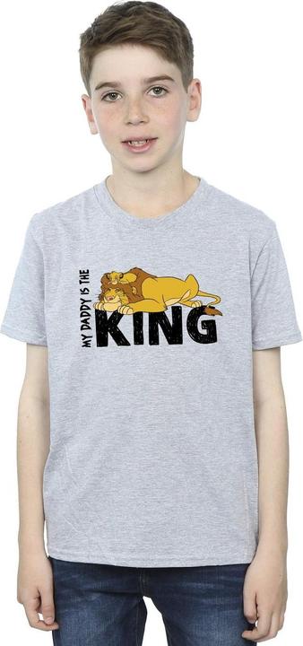 Immagine prodotto Disney The Lion King Daddy Is King Maglietta Ragazzi (140, 146)