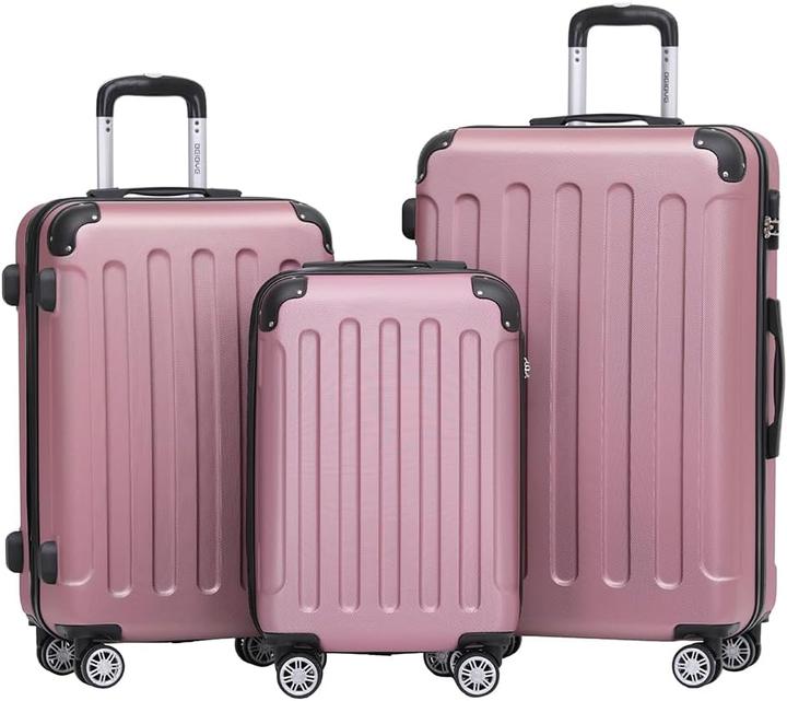Produktbild Beibye Hartschalenkoffer-Set (110 l, Handgepäck (bis 50l), M (50 - 90l), L (90 - 115l))
